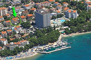 Beach apartments for rent Makarska - Apartment Buba A1