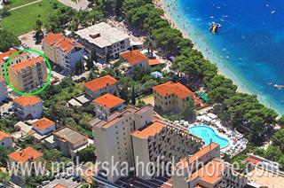 Chorwacja Kwatery przy Plažy - Makarska - Apartment Raos A4