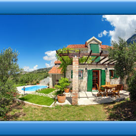 Feriehus med svømmebasseng i Kroatia-Villa Ela Makarska