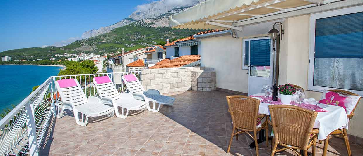 Holiday to Croatia - Makarska - Apartments for 6 persons