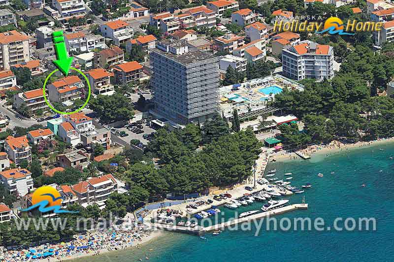 Iznajmljivanje apartmana Makarska za 2 osobe - Apartman Buba 01