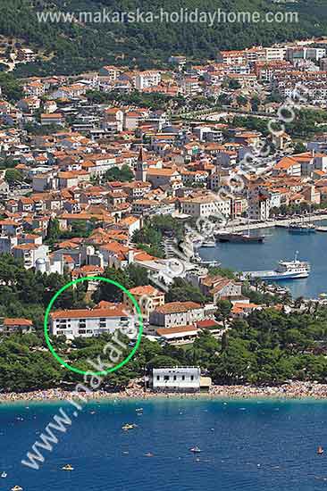 Makarska Beachfront apartments- Apartments Vesela