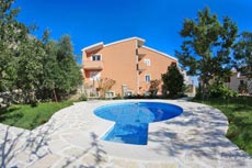 luxury villa with pool makarska