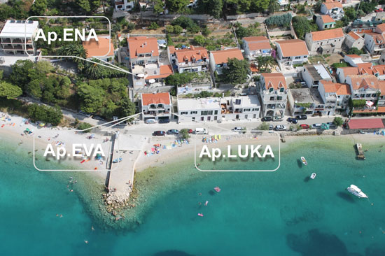 Ferienwohnungen in Makarska riviera - Zaostrog