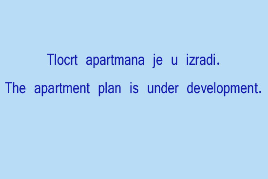  tlocrt apartman Luka