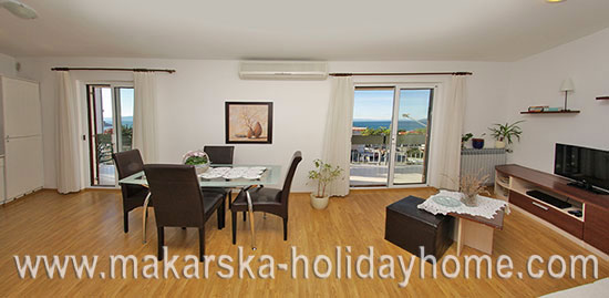 private accommodation makarska apartment Sanja