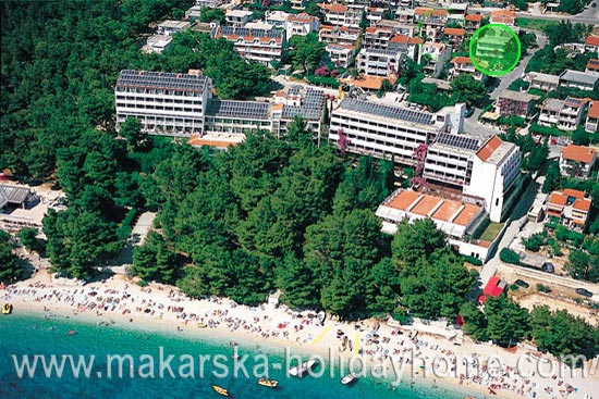 Makarska apartmani za iznajmljivanje blizu plaže