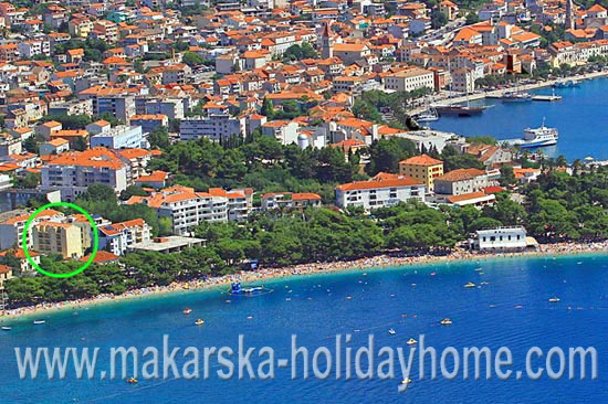 Ferienwohnung in Makarska nahe dem Strand