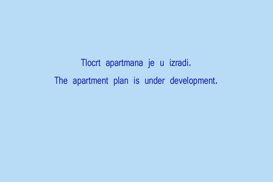 apartmani Šimić Tučepi tlocrt apartmana