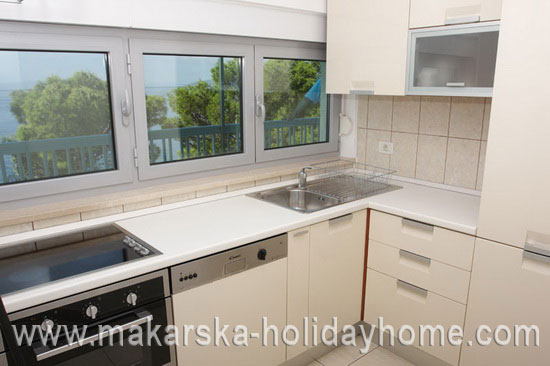 Unterkunft in der Nähe des Strandes in Makarska, Appartements Plaža