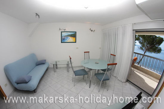 apartmani uz more makarska, Апартаменты  Пляж