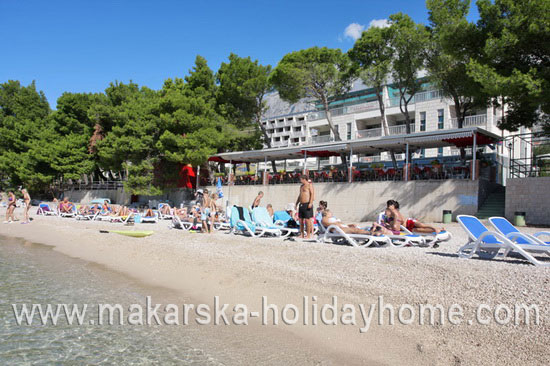 Apartmani tik uz more u Makarskoj, Apartmani Plaža