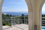 luxury villa with pool makarska