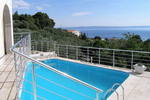 luxury villa with pool makarska