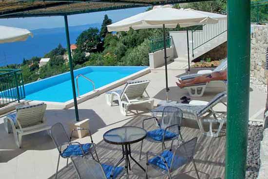 Villa with pool for rent Makarska-Villa Franković