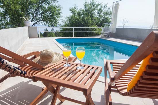 Vila Jelenka, villa with swimming pool in Makarska