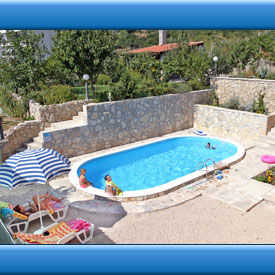 ferienwohnung makarska mit pool